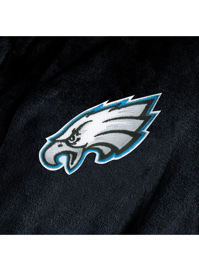 Northwest NFL Philadelphia Eagles Men's Bathrobe, 26" x 47", Green  - Image 4
