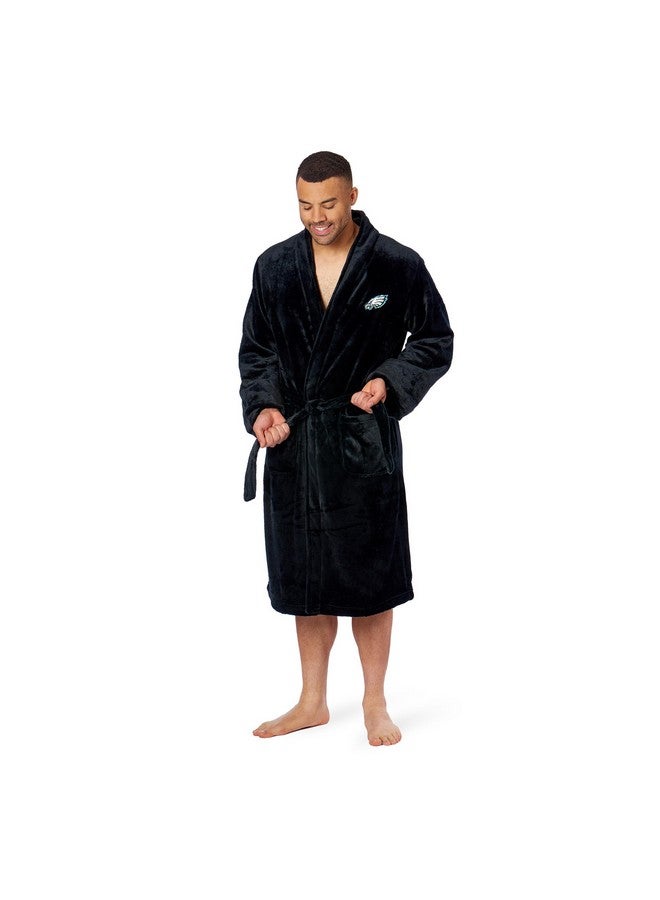 Northwest NFL Philadelphia Eagles Men's Bathrobe, 26" x 47", Green  - Image 2