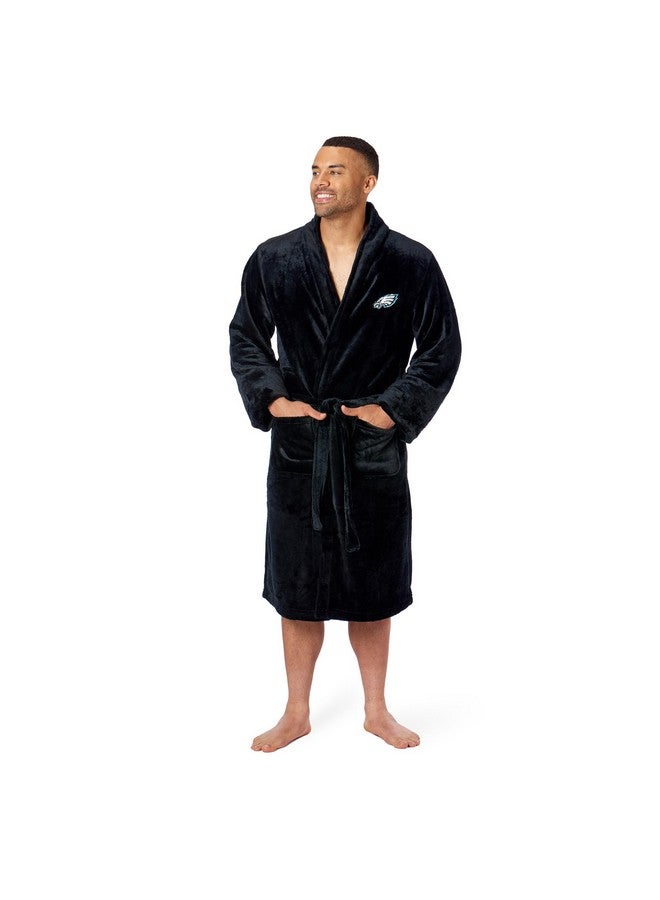 Northwest NFL Philadelphia Eagles Men's Bathrobe, 26" x 47", Green  - Image 1