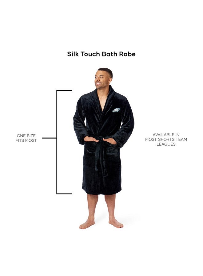 Northwest NFL Philadelphia Eagles Men's Bathrobe, 26" x 47", Green  - Image 5