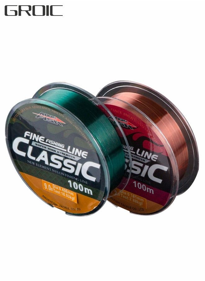 2pack 150 Metres Fishing Stee Wire Nylon Coated Leader Wire,Main Line of Fishing Line,Underwater-Faster Sinking- Ultralow Stretch,Fishing Supplies - pzsku/Z7F9A12E8F99DB51EC793Z/45/_/1678417374/bbc56aca-89fb-4d3f-8733-3bffc96e2264