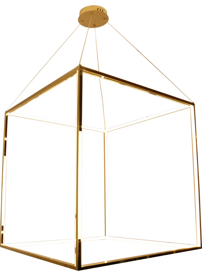 هامر نجف مودرن ذهبي لون الانارة اصفر 135 واط مقاس 800 ملم - Image 2