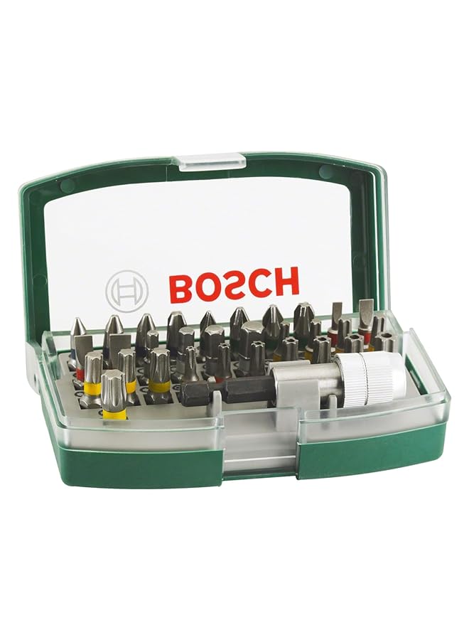 BOSCH Standard Screwdriver Bit Mixed Set 32 Pcs With Colour Coding - Image 1