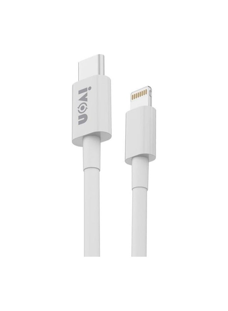 ivon USB C to Lightning Cable 2M PD Fast Charger 20W [MFi Certified] Compatible with Apple 14/14 Plus/14 Pro/14 Pro Max/13/13pro/12/12 Pro/12 Pro Max/11/11 Pro Max/XR/XS/X - Image 5