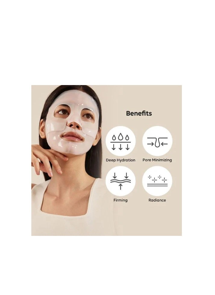 BIODANCE BIODANCE Bio-Collagen Real Deep Mask, Hydrating Overnight Mask, Pore Minimizing, Elasticity Improvement, 34g x4ea  - Image 2