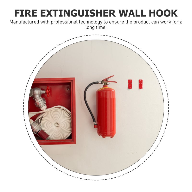 Fire Extinguisher Mount, Wall Bracket for Secure Storage, Durable Design - Image 3