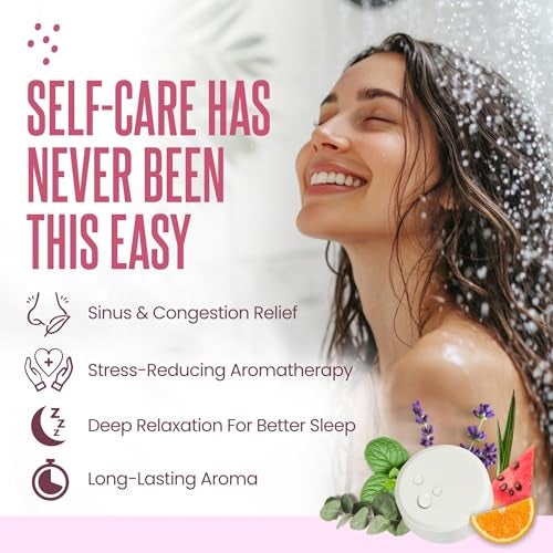 Cleverfy Shower Steamers Aromatherapy - Birthday Gifts for Women, Mom, Wife, Grandma, Her, Best Friend, Daughter, Sister, Teens & Girlfriend - 6 Tablets - Image 2
