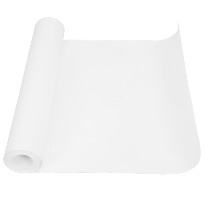 White Kraft Paper Roll 0.45x30m Multipurpose Wrapping for Packing Drawing Craft Flower - Image 2