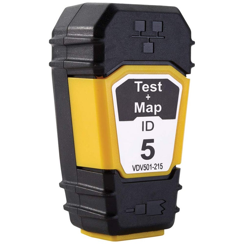 Klein Tools VDV501215 Cable Tester Remote Test Map Remote 5 for Klein Tools Scout Pro 3 Cable Tester