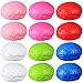 Leitee 12 Pcs Brain Stress Balls Bulk Large Brain PU Hand Muscle Exercise Pressure Ball Funny Stress Relief for Adult Improving Grip Strength PropColorful - Image 2