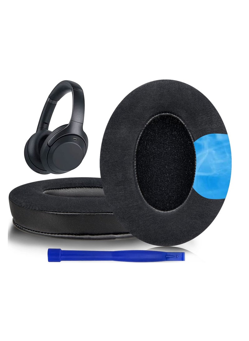 Anmi Cooling Gel Earpads Replacement For Sony WH1000XM3 Headphones, Ear Pads Cushions With High Density Noise Isolation Foam, Added Thickness, Without Affecting Sensor (Black)  - Image 1