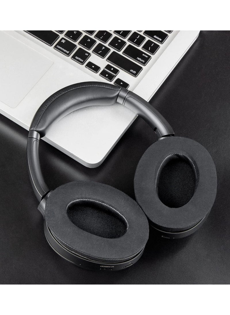 Anmi Cooling Gel Earpads Replacement For Sony WH1000XM3 Headphones, Ear Pads Cushions With High Density Noise Isolation Foam, Added Thickness, Without Affecting Sensor (Black)  - Image 2