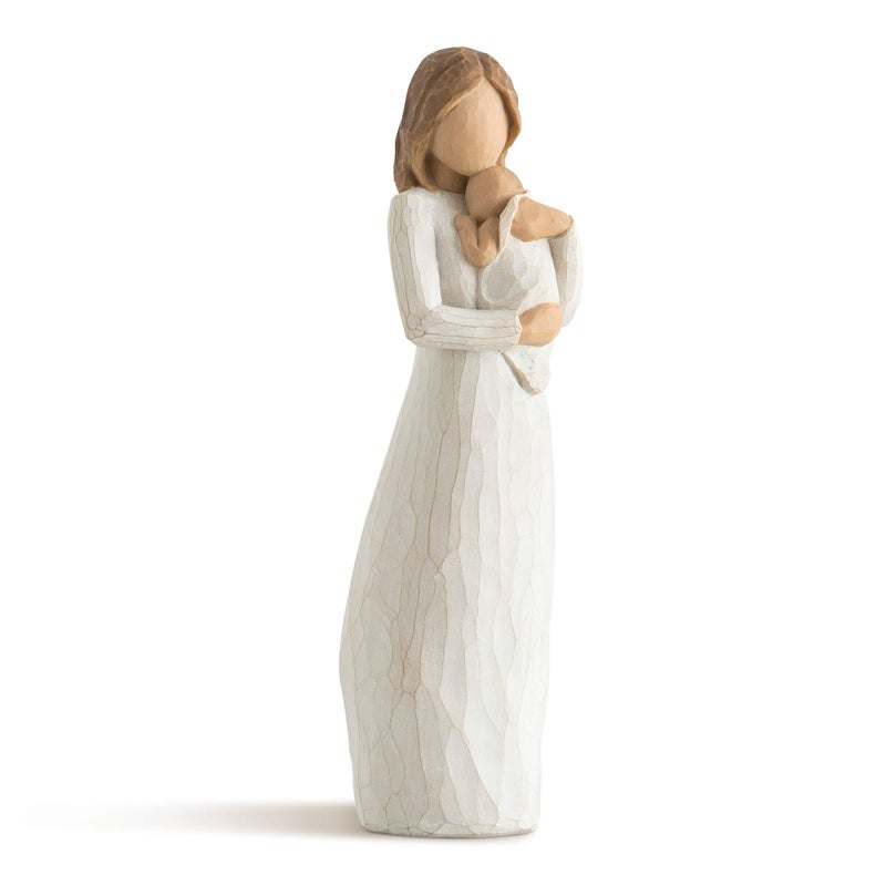 Willow Tree Angel of Mine, So Loved, so Very Loved, A Gift to Celebrate, New Families and Loving Family Relationships That Develop Between Parent and Child, Sculpted Hand-Painted Figure - Image 1