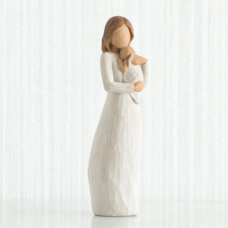 Willow Tree Angel of Mine, So Loved, so Very Loved, A Gift to Celebrate, New Families and Loving Family Relationships That Develop Between Parent and Child, Sculpted Hand-Painted Figure - Image 2