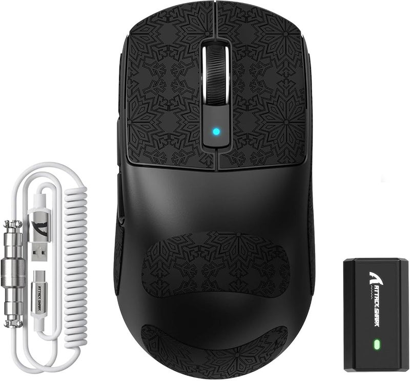 Eweadn ATTACK SHARK R6 8000Hz LIGHTSPEED 39G Ultra-light Wireless Gaming Mouse - Image 1