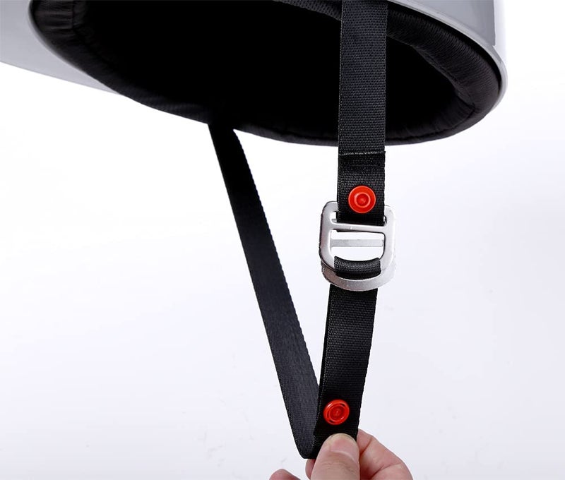 Woljay Vintage Open Face Motorcycle Helmet Retro Baseball Cap Half Helmets Men Women for Scooter Moped Cap Street Cruiser Jet - DOT Certified (Medium, Gloss Black) - Image 4