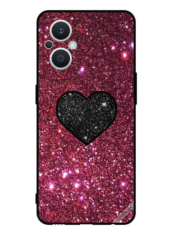 Covernex Protective Case Cover For Oppo Reno 7 Z 5G Heart In Glitters - Image 1