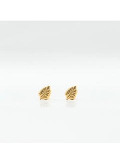 Elm Leaf Gold Earrings | Stainless Steel | Gold Plated - pzsku/Z7F9B8C3292020C2D779DZ/45/_/1731741959/22b64096-c8e0-4687-b087-98aaf7d0b0fb