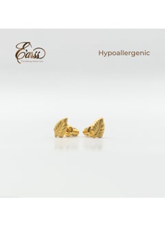 Elm Leaf Gold Earrings | Stainless Steel | Gold Plated - pzsku/Z7F9B8C3292020C2D779DZ/45/_/1731741969/4d64c1c0-aa68-43f1-8c93-754d5e6d534b