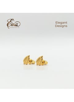 Elm Leaf Gold Earrings | Stainless Steel | Gold Plated - pzsku/Z7F9B8C3292020C2D779DZ/45/_/1731741984/ffb4044e-9146-426a-8f44-6c98658d78a7