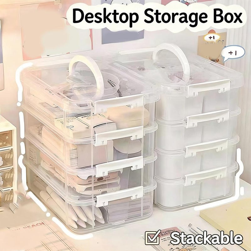 Building block storage box, tool classification box, toy building block small parts compartmentalized drawer storage organizer. - Image 3