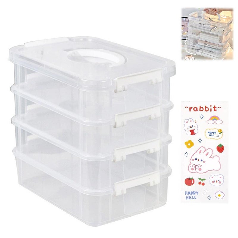 Building block storage box, tool classification box, toy building block small parts compartmentalized drawer storage organizer. - Image 1