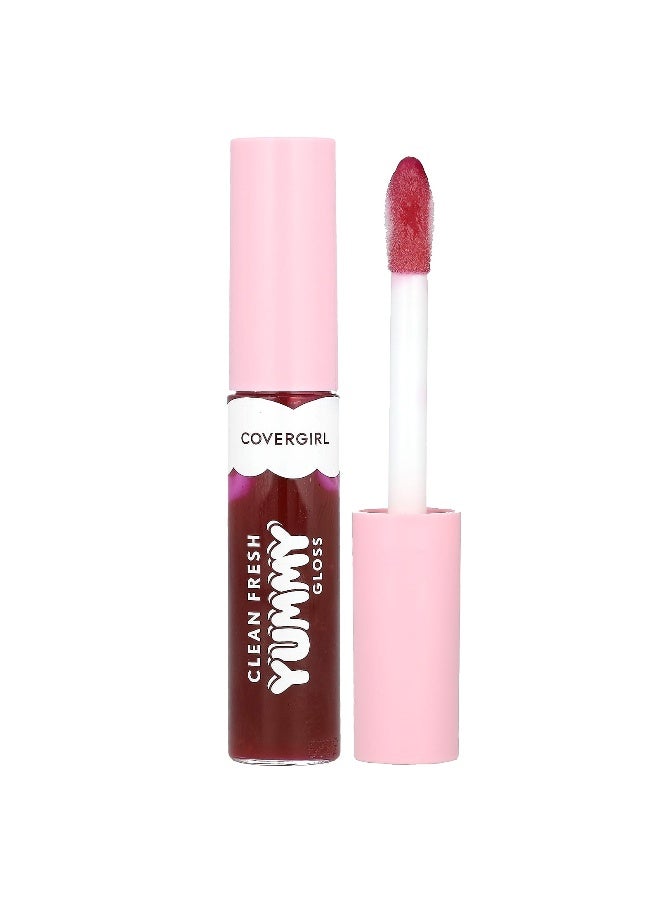 CoverGirl Covergirl, Clean Fresh Yummy Gloss, 300 Acai You Later, 0.33 fl oz (10 ml)  - Image 1