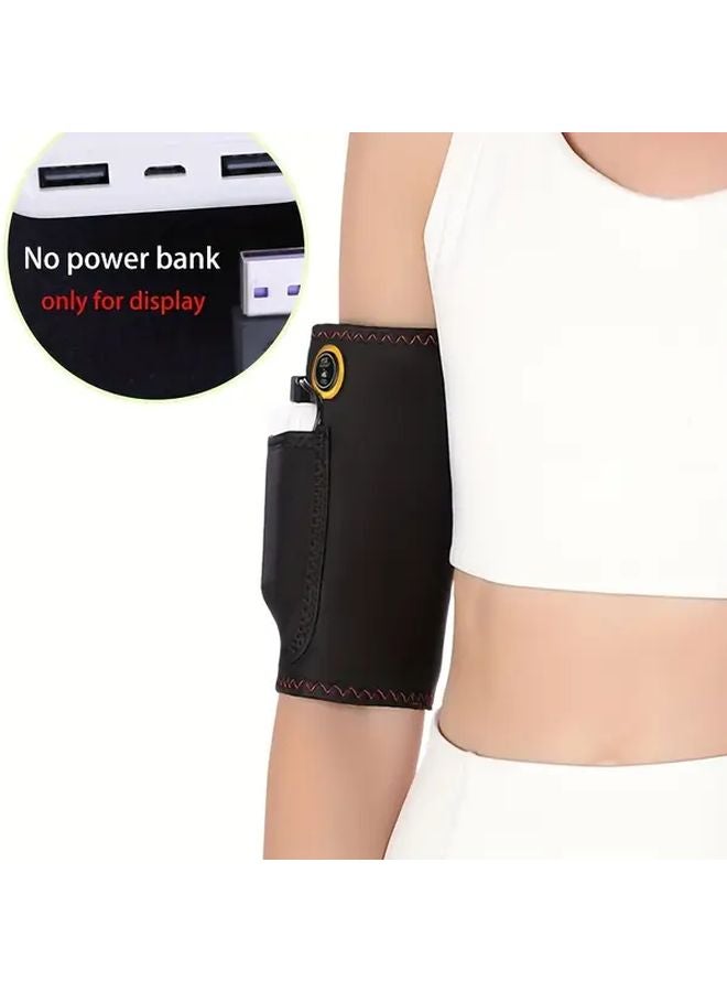 USB Heated Arm Massager With 3 Level Temperature Control For Home And Outdoor Use - Image 4