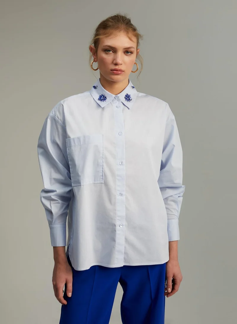 Lola Casademunt Shirt with rhinestone detail