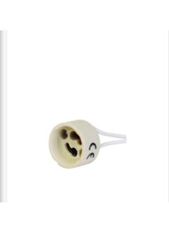 Mylights 10 Pieces GU10 Porcelain Lampholder 12 Cm Cable Led Bulb Lampholder Spot Lampholder 