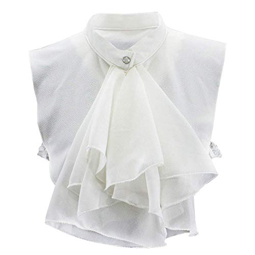 Joyci European Vintage Palace Adjustable Half Shirt Collar Chiffon Professional Suit False Collar Exaggerate Ruffle Flounce (AP6) - Image 1