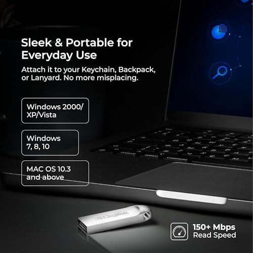 Digitek (Dud 32GB 2.0V) 32GB USB 2.0 U Disk Flash Drive, High Speed Read & Write Pen Drive, Magnetic, X-Ray & Temperature Resistant, Compatible with Windows & Mac OS - Image 4