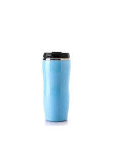 Home Stainless steel thermal mug 400 ml. Made of stainless steel interior. Convenient capacity: Large 400 ml capacity. Spill-proof lid: The secure lid prevents spills.  - Image 1