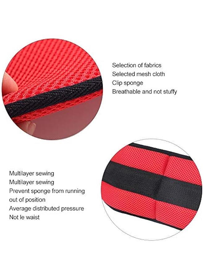 Generic Wheelchair Seats Belt, 5 Colors, Adjustable Quick Release Restraints Straps Chair Waist Lap Strap for Elderly or Legs Patients(Red)  - Image 4