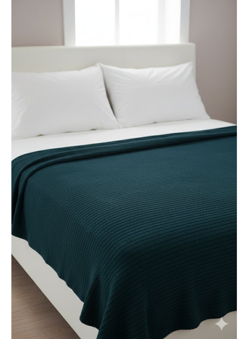 Nile Weave Elegant Egyptian Cotton Orchid Throw Blanket – ultra-soft, lightweight, and beautifully crafted. Enjoy luxurious comfort, breathable warmth, and timeless sophistication in any room. - Image 2
