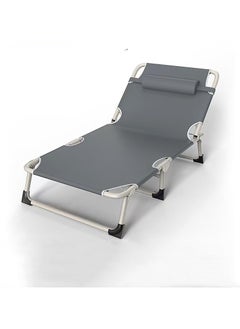 EXCLIFE Reinforced folding single bed for lunch break  - Image 1