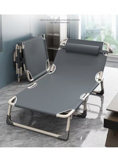 EXCLIFE Reinforced folding single bed for lunch break  - Image 2