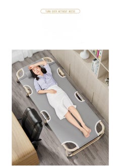 EXCLIFE Reinforced folding single bed for lunch break  - Image 5