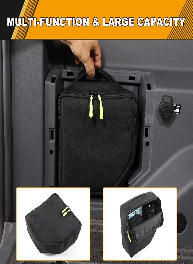 Bekantogy Car Trunk Organizer Bag Multifunctional Storage Bag for Car Compatible with 2020-2024 INEOS Grenadier Trunk Organizer With Zippers （Black） - Image 3