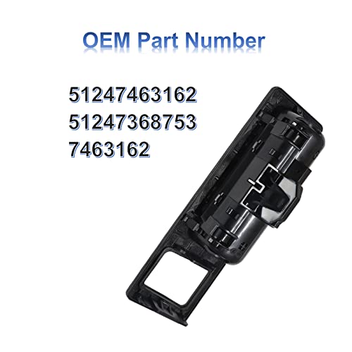 MANATEE Boot Trunk Lid Push Button Switch for BMW 2 3 4 5 Series X1 X3 X5 X6 M2 M3 M4 M5 X5M X6M ActiveHybrid 3 5 Tailgate Door Lock Switch 51247463161 51247463162 51247368753 (51247463162) - Image 2