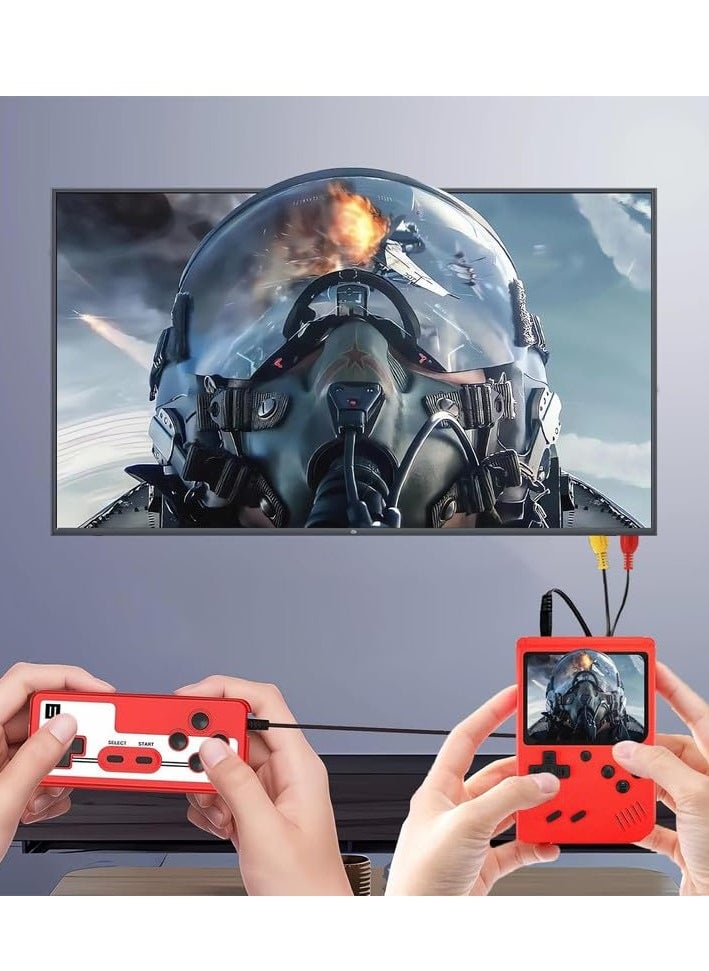 Daytoyz - Portable Retro Gaming Console with 500 Built-In Games, Dual Player Mode, TV-Out Support & Included Controller – Handheld System with HDMI Connectivity for Home and Travel - Image 1