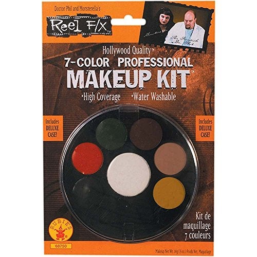 Rubies 7 Color Professional Makeup Kit Reel FX Halloween Costume Makeup - Image 1