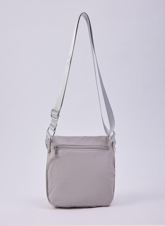 VAKAER Crossbody Purse for Women, 5L Casual Festival Bag With Adjustable Strap Women's Shoulder Handbags for Travel Workout (Light Grey) - Image 4