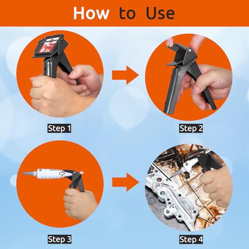 Feiyagoo RTV Silicone Tube Extrusion Tool，Efficient RTV Silicone Tubes Squeezer Dispenser, Maximize Reduce Material Waste - Image 3
