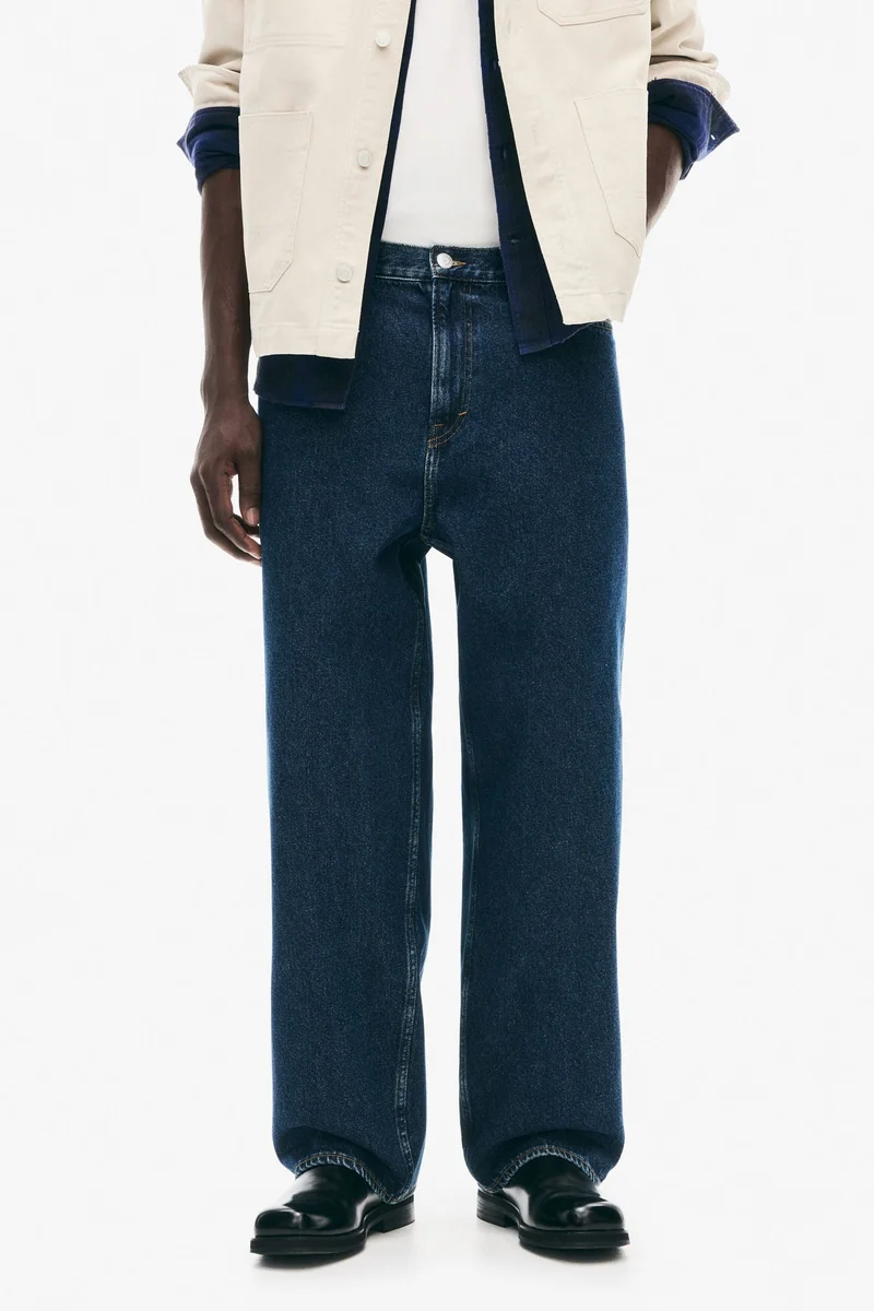 اتش اند ام جينز فضفاض