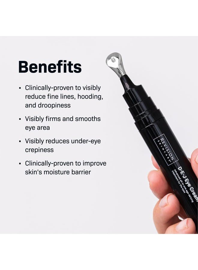 Revision Skincare D·E·J Eye Cream®, Firming and Moisturizing Treatment for Fine Lines, Wrinkles and Crow's Feet, 0.5 fl oz - Image 2