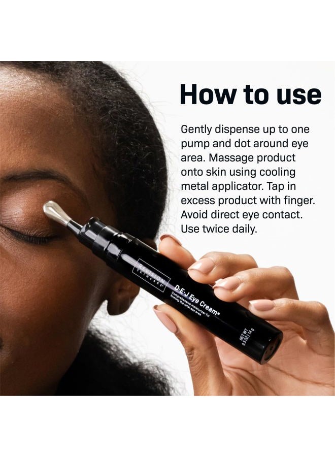 Revision Skincare D·E·J Eye Cream®, Firming and Moisturizing Treatment for Fine Lines, Wrinkles and Crow's Feet, 0.5 fl oz - Image 3