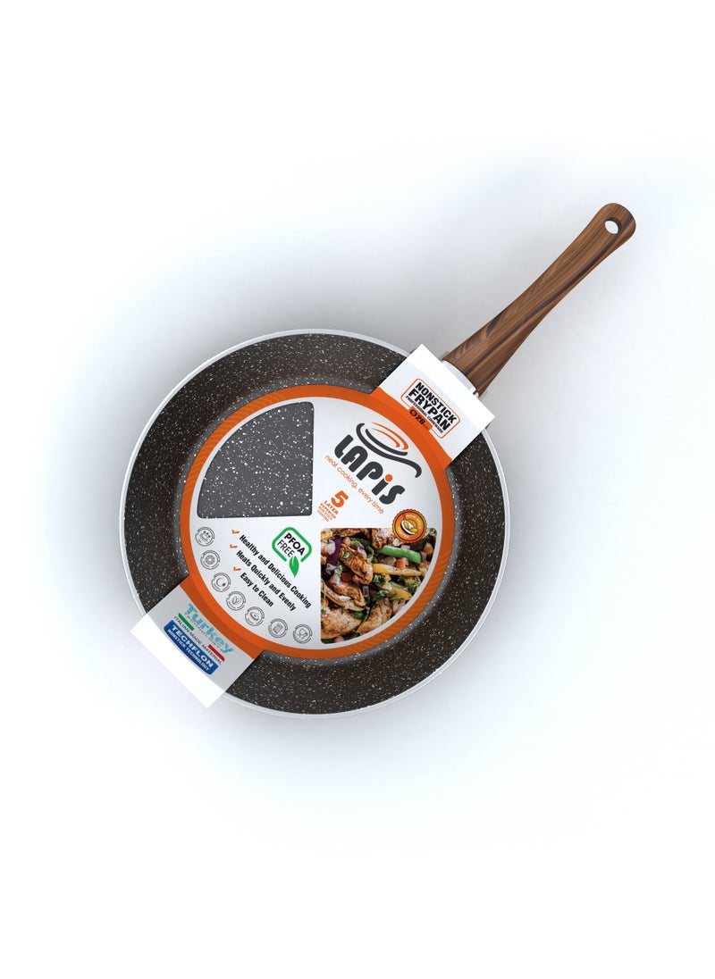 Lapis LAPIS Granite Frying Pan Size 26 cm Black  - Image 3