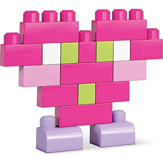 Mega Bloks FIRST BUILDERS BIG BUILDING BAG (PINK) - Image 5