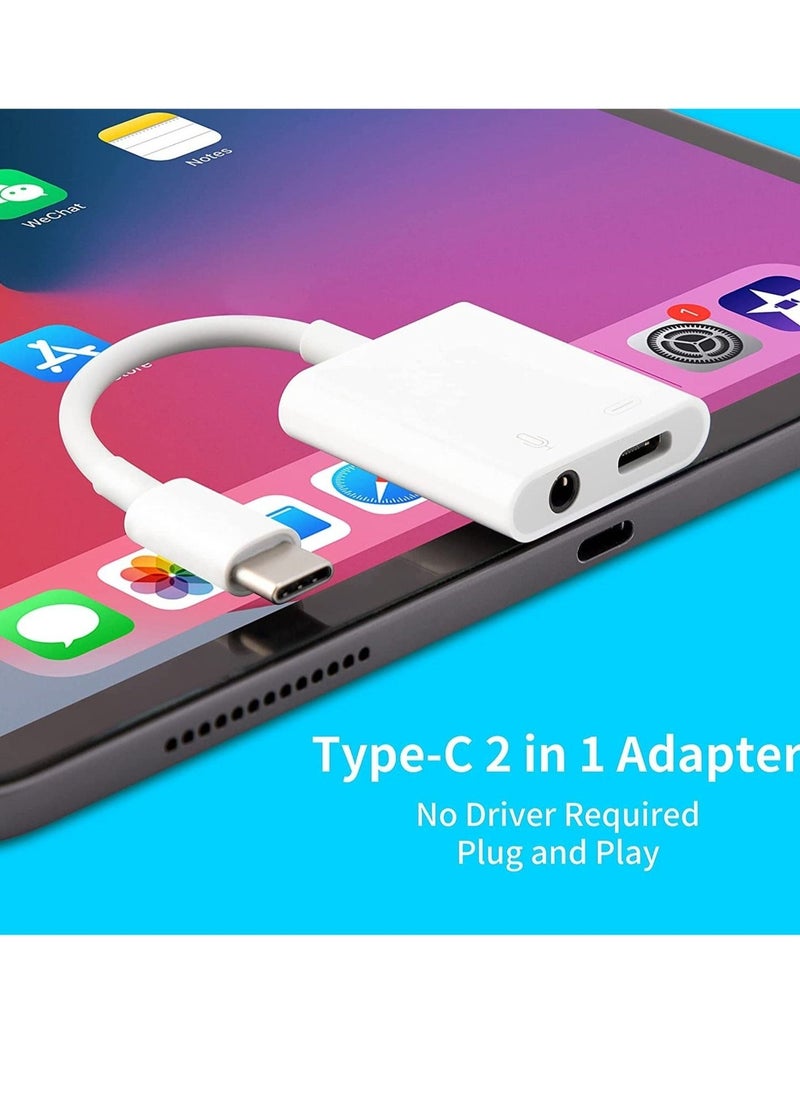 Raxoom USB C to 3.5mm Headphone Adapter and Charger,Type C to Aux Audio Jack with 60W PD Fast Charging For Stereo Earphones,Hi-Fi DAC Chip Support Lossless Music For iPad pro MacBook Pro/Air - Image 5